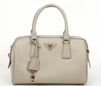 Prada Saffiano Leather Boston Bag BL0797 -Grey